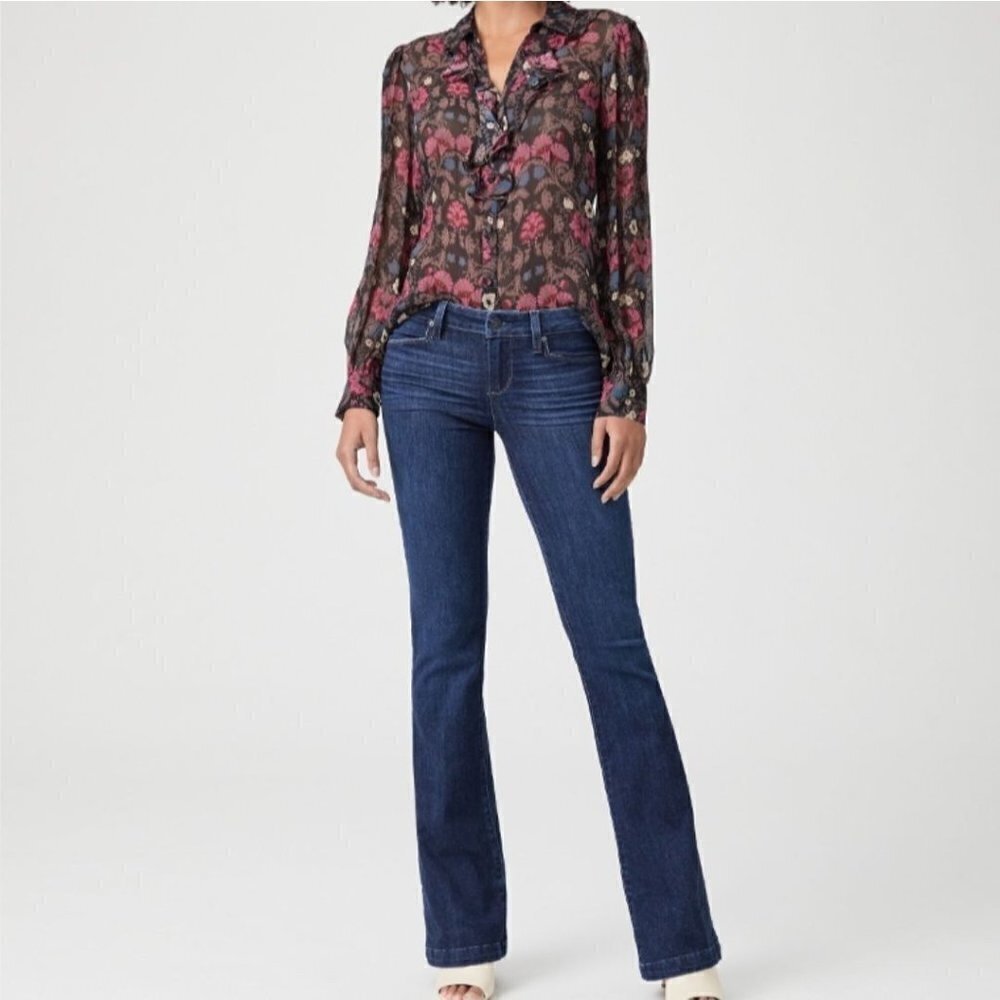 Paige Low Rise Flare Laurel Canyon Jeans Size 29